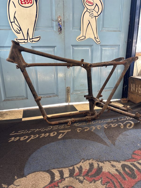 1956 Pre Unit T110 Frame & Swinging Arm - Image 4