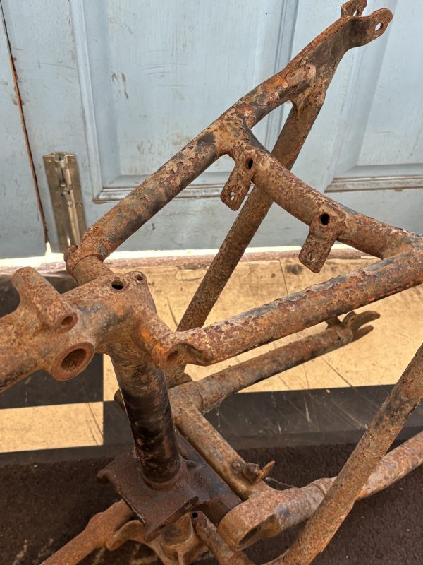 1956 Pre Unit T110 Frame & Swinging Arm - Image 7