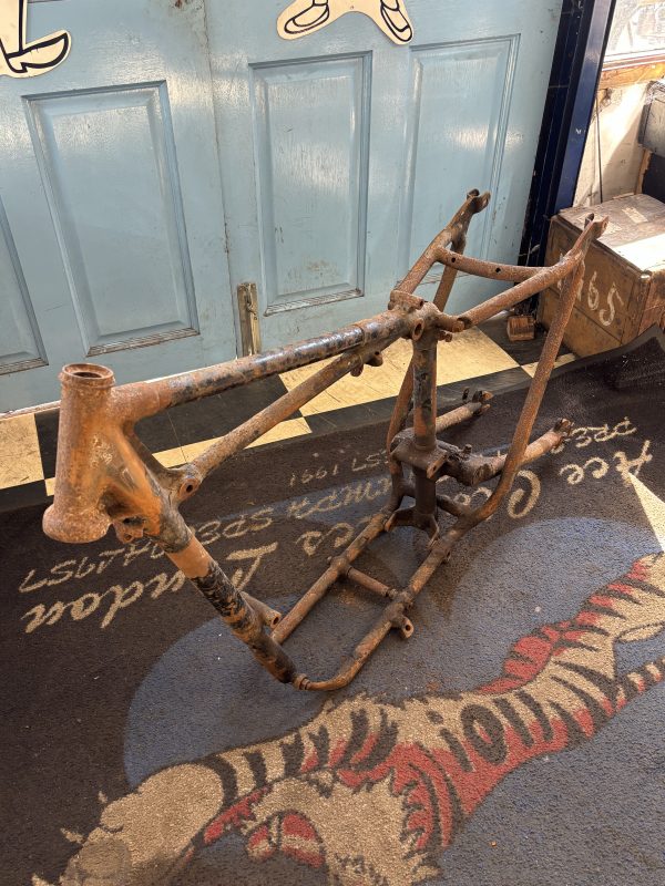 1954 Pre Unit T110 Frame & Swinging Arm - Image 8