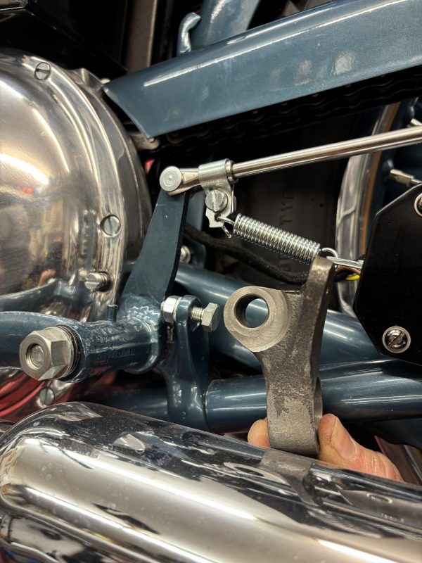 Rigid Frame Rear Brake Pedal Spindle Repair Lug - Image 2