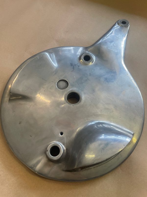 1954-56 8" Air Scoop Brake Plate W1073 - Image 2