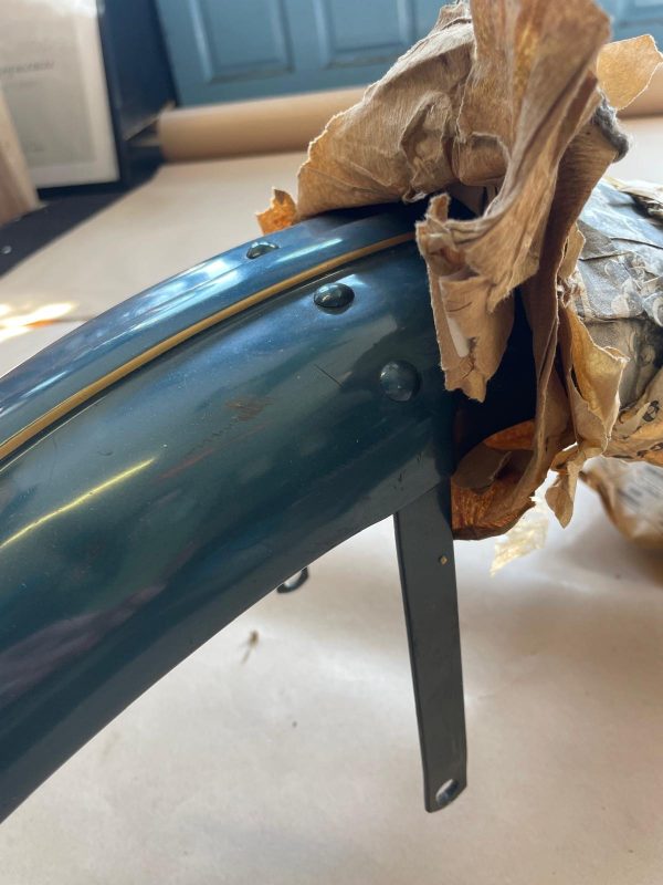 Triumph NOS Front Mudguard 1949-1957 H566 - Image 7