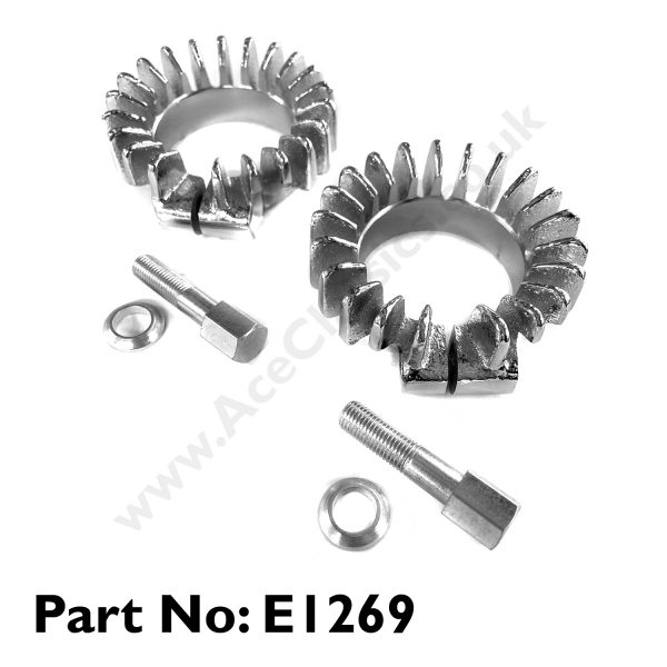 Triumph Front Exhaust Pipes T100 1954 - 1957 E3346 - E3349 - Image 2