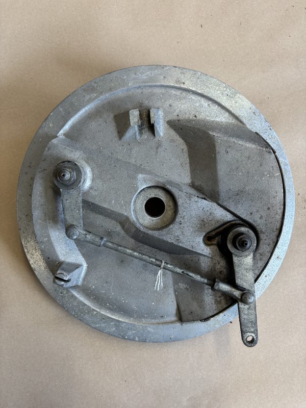 Triumph - BSA Twin Leading Shoe Brake Plate 1968 only W1990 - 37-1990