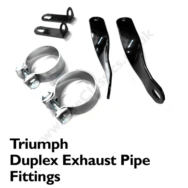 Triumph Duplex Exhaust Pipe Fittings - Image 2