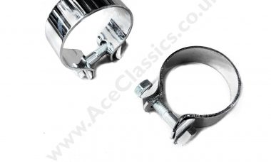 2x Triumph Silencer Clamps E2271