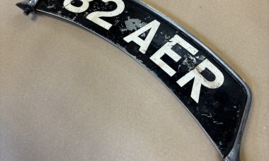 Genuine Used Front Number Plate F2698
