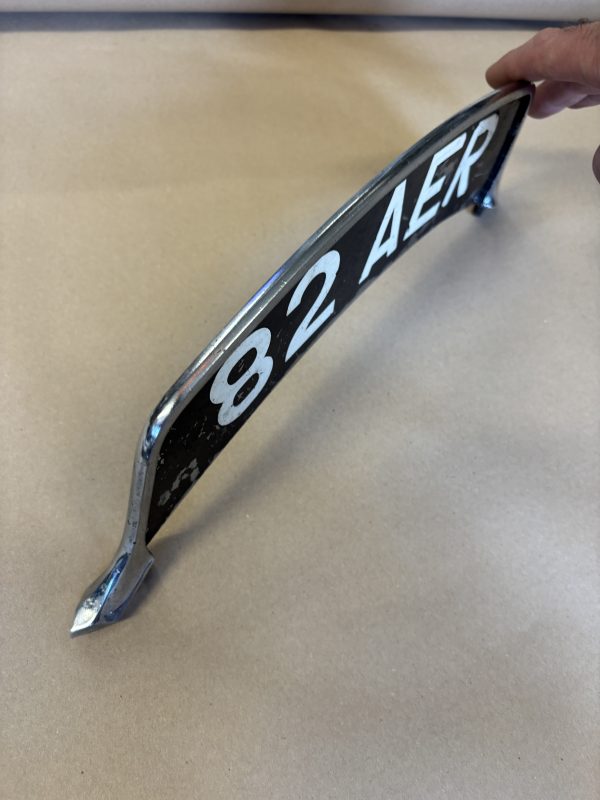 Genuine Used Front Number Plate F2698 - Image 3