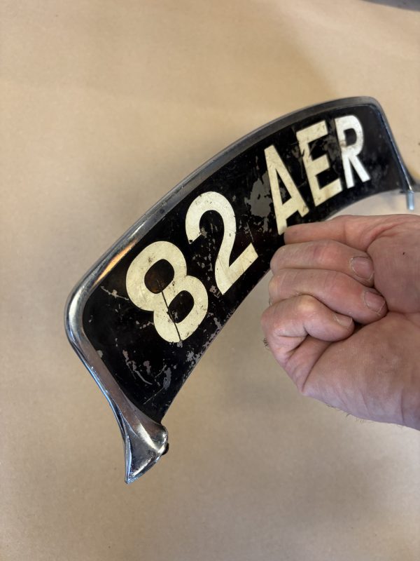 Genuine Used Front Number Plate F2698 - Image 5