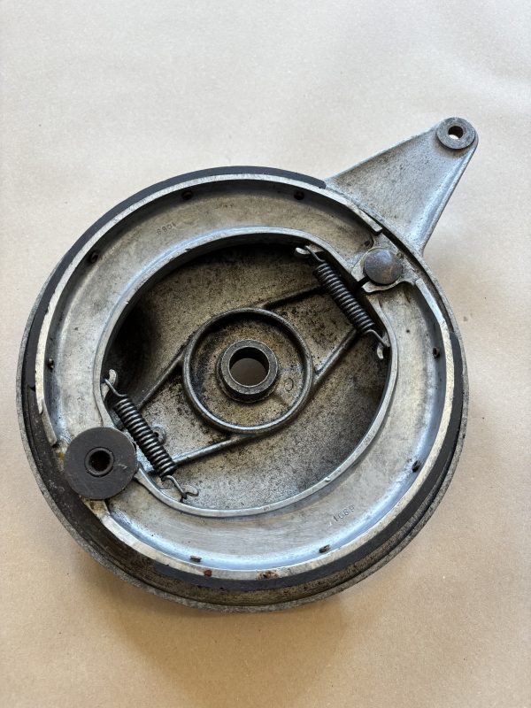 Triumph 1954 Pie Crust Hub and brake plate - Image 2