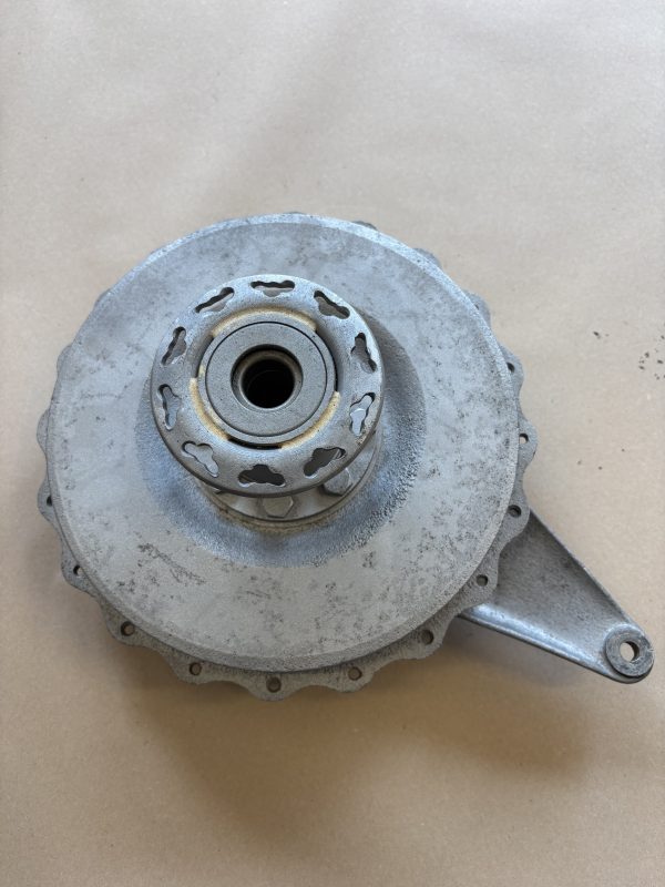 Triumph 1954 Pie Crust Hub and brake plate