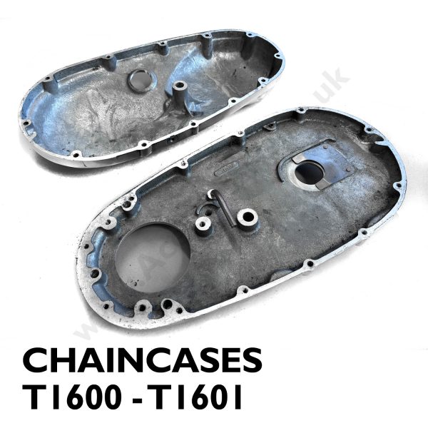 Triumph 1960 - 1962 TR6 - T120 CHAINCASES T1600 - T1601 - Image 4