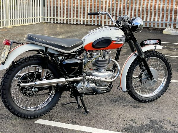 Triumph 1954 – 1959 TR5 – TR6 High Twin Level Exhaust System Complete