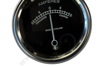 Triumph Nacelle 2" Diameter. Black Dial Ampmeter