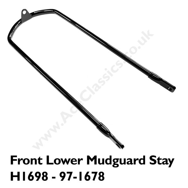 Triumph Unit Front Lower Mudguard Stay Single Bolt Rear Fixing H1698 - 97-1678