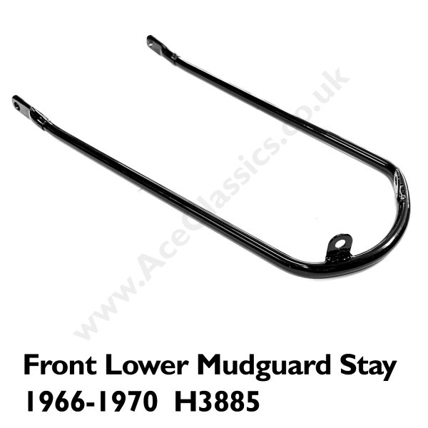 Triumph Unit Front Mudguard Lower Stay 2 bolt fixing 1966 - 1970 H3885 - Image 2
