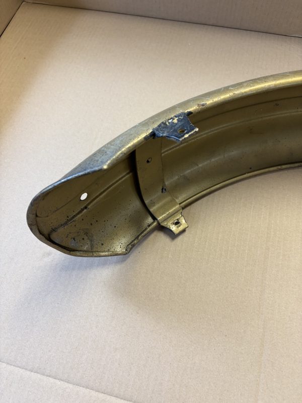 NOS GENUINE TRIUMPH 1949 – 1957 FRONT MUDGUARD 5T-6T-T100-T110 H566 - Image 2