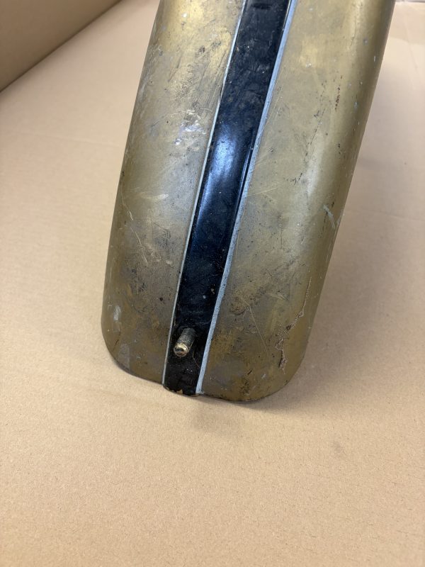 NOS GENUINE TRIUMPH 1949 – 1957 FRONT MUDGUARD 5T-6T-T100-T110 H566 - Image 7