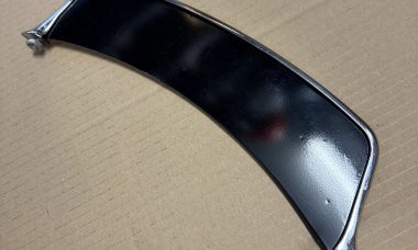 Triumph Pre Unit Chrome Number Plate 1940-65 F2698