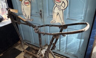 1970 T120 Frame & Swinging Arm