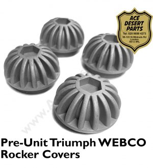 Triumph - Pre Unit Webco Rocker Covers